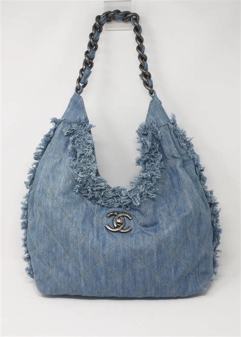 chanel denim bag 2015